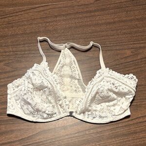 Victoria’s Secret 36DD Body by Victoria Unlined White Bralette Bra
